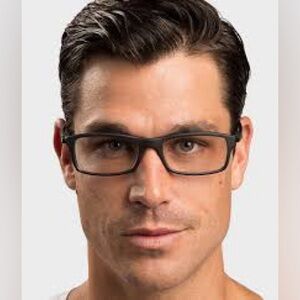 New Men’s Ray Ban RB 7017 eyeglasses, color matte black, size 54